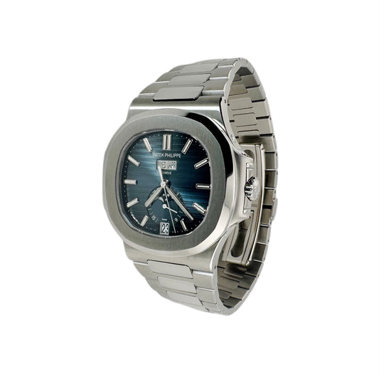 Nautilus Annual Calendar Moonphase ‘Blue dial’ 5726/1A-014 (NOS)
