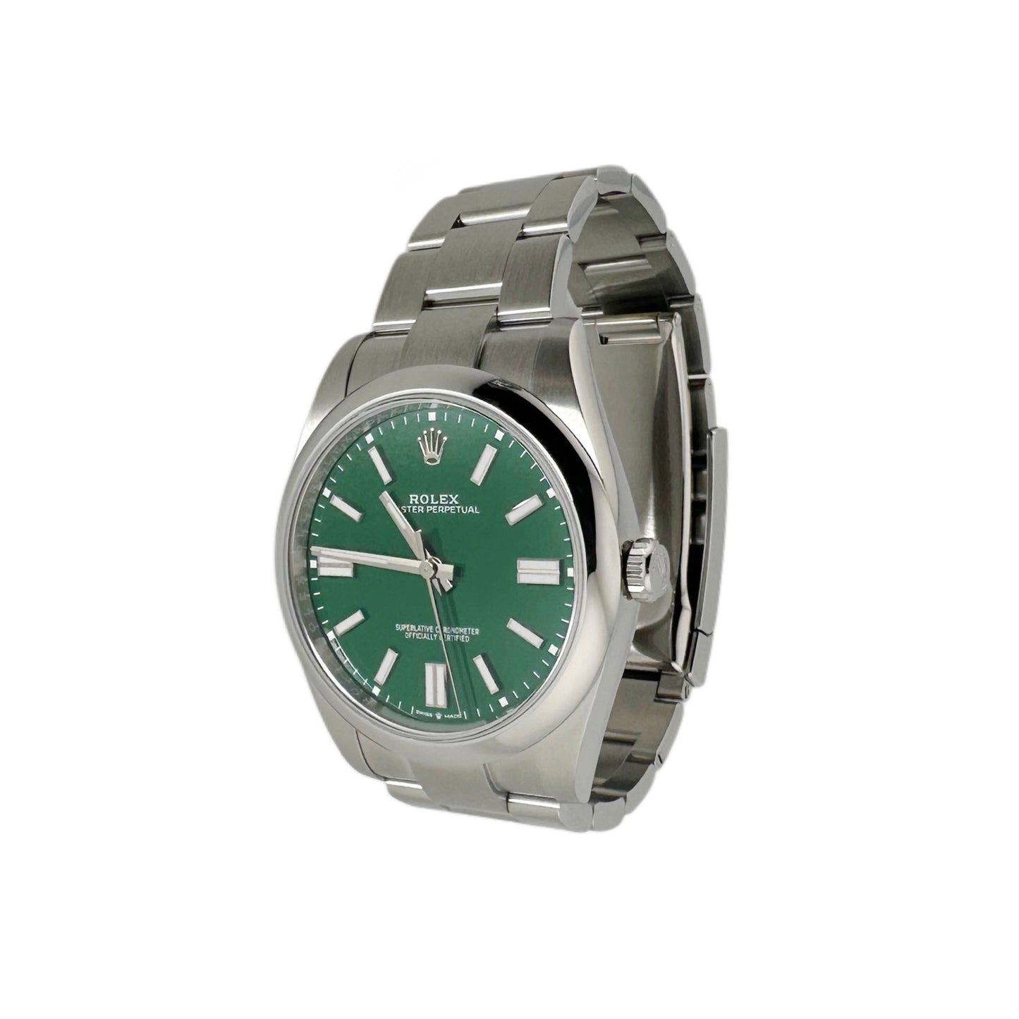 Oyster Perpetual 41 ‘Green’ 124300 (Unworn)