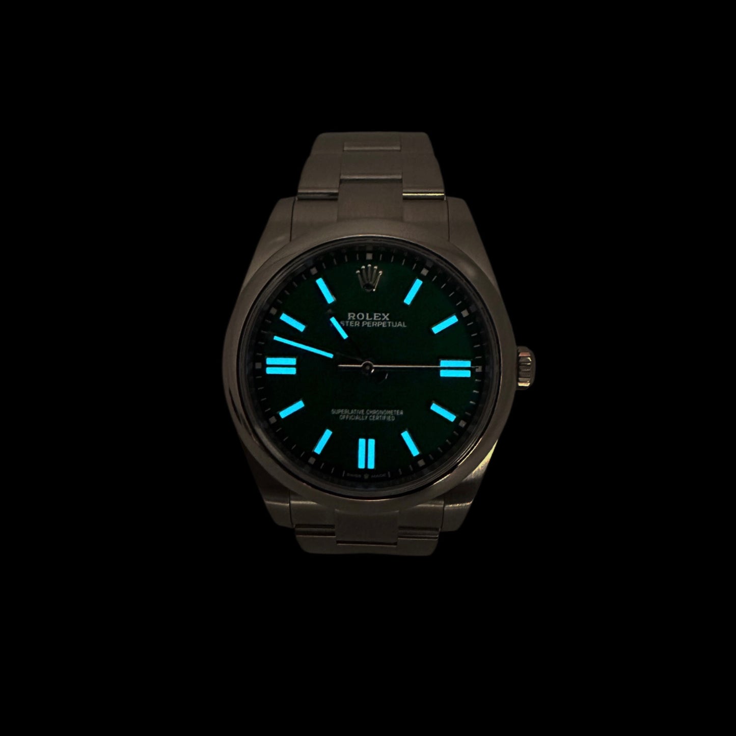 Oyster Perpetual 41 ‘Green’ 124300 (Unworn)