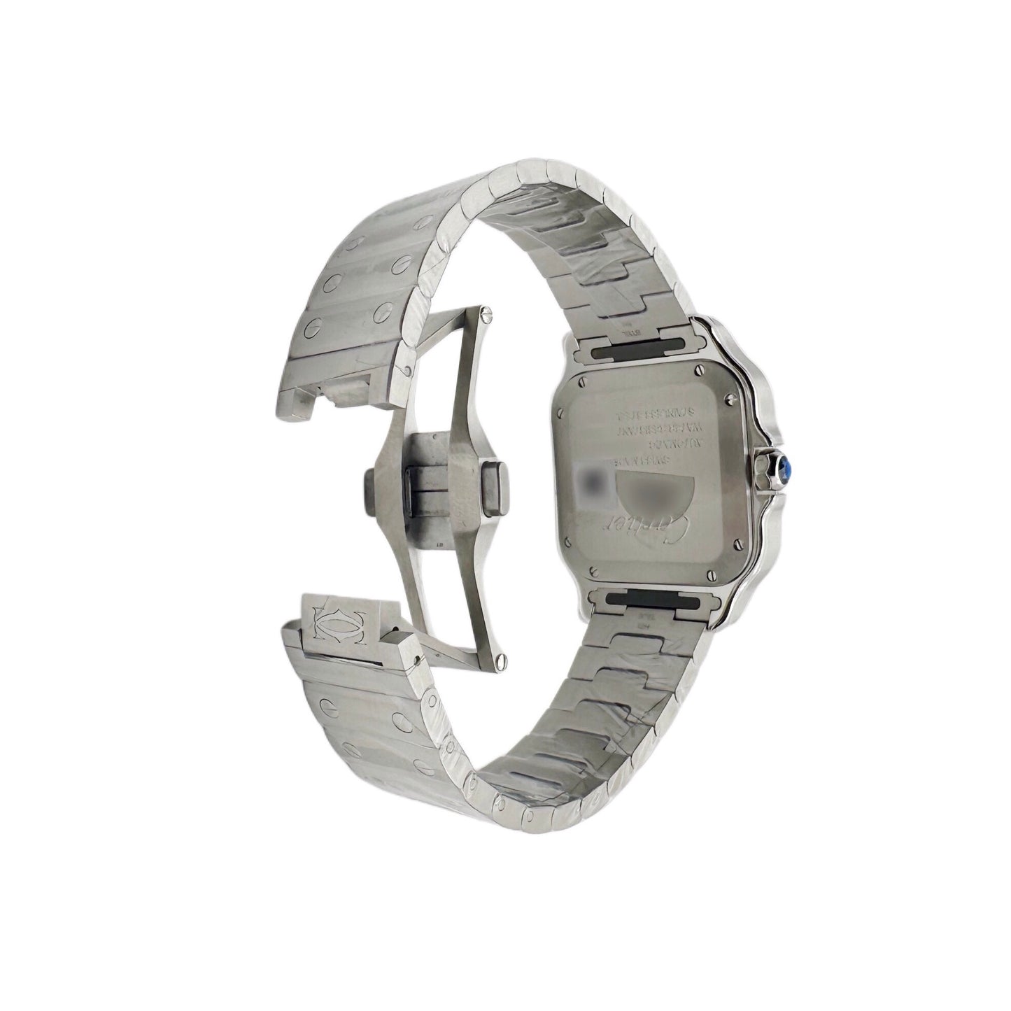 Santos De Cartier Medium ‘Green’ WSSA0061 (Unworn)