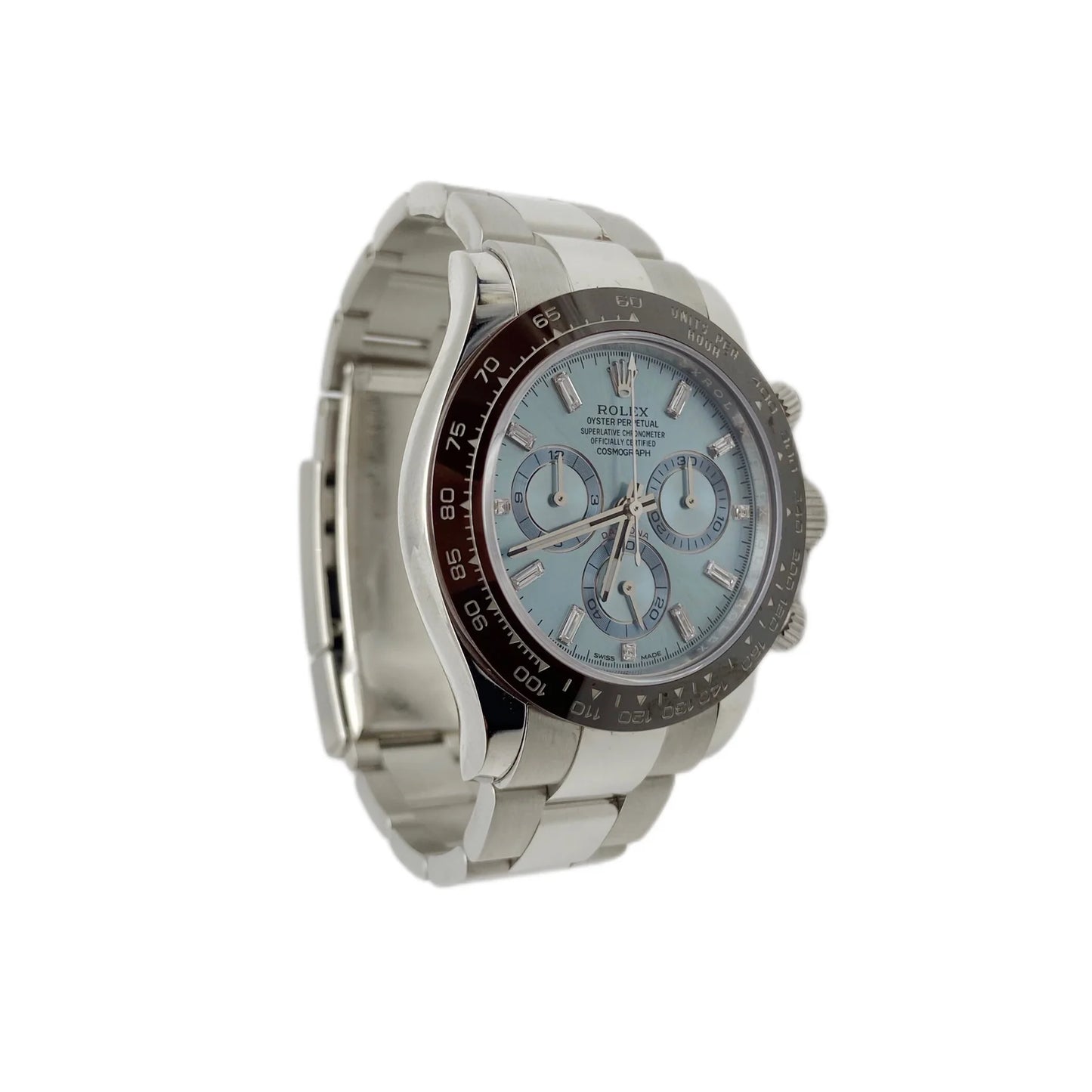 Daytona Platinum Baguette 116506-0002 (Preowned)