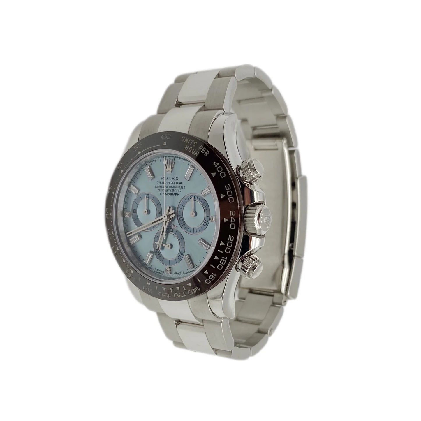 Daytona Platinum Baguette 116506-0002 (Preowned)