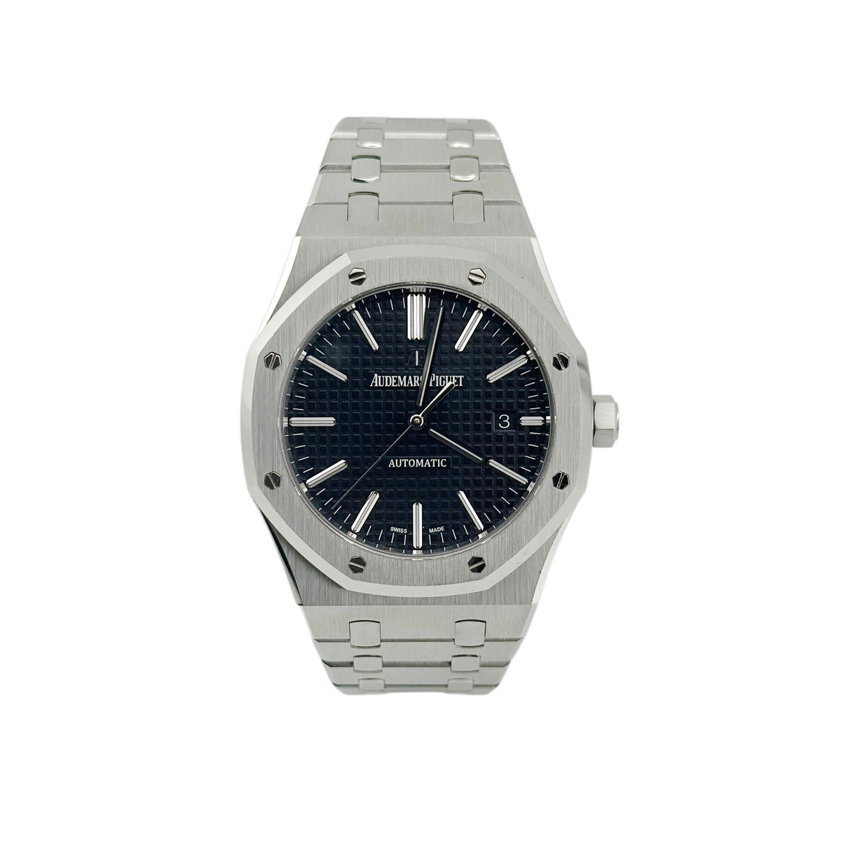 Royal Oak ‘Black dial’ 15400ST (Preowned)