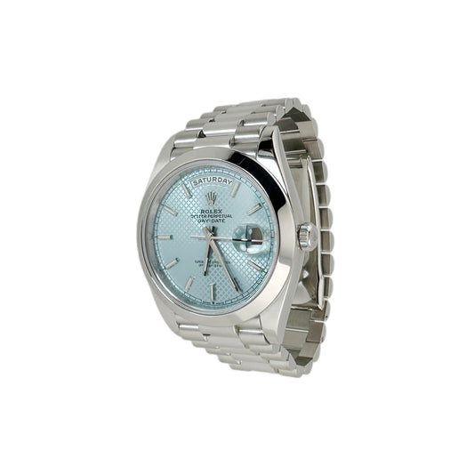 Day-Date 40 ‘Ice Blue’ President 228206 (Preowned)