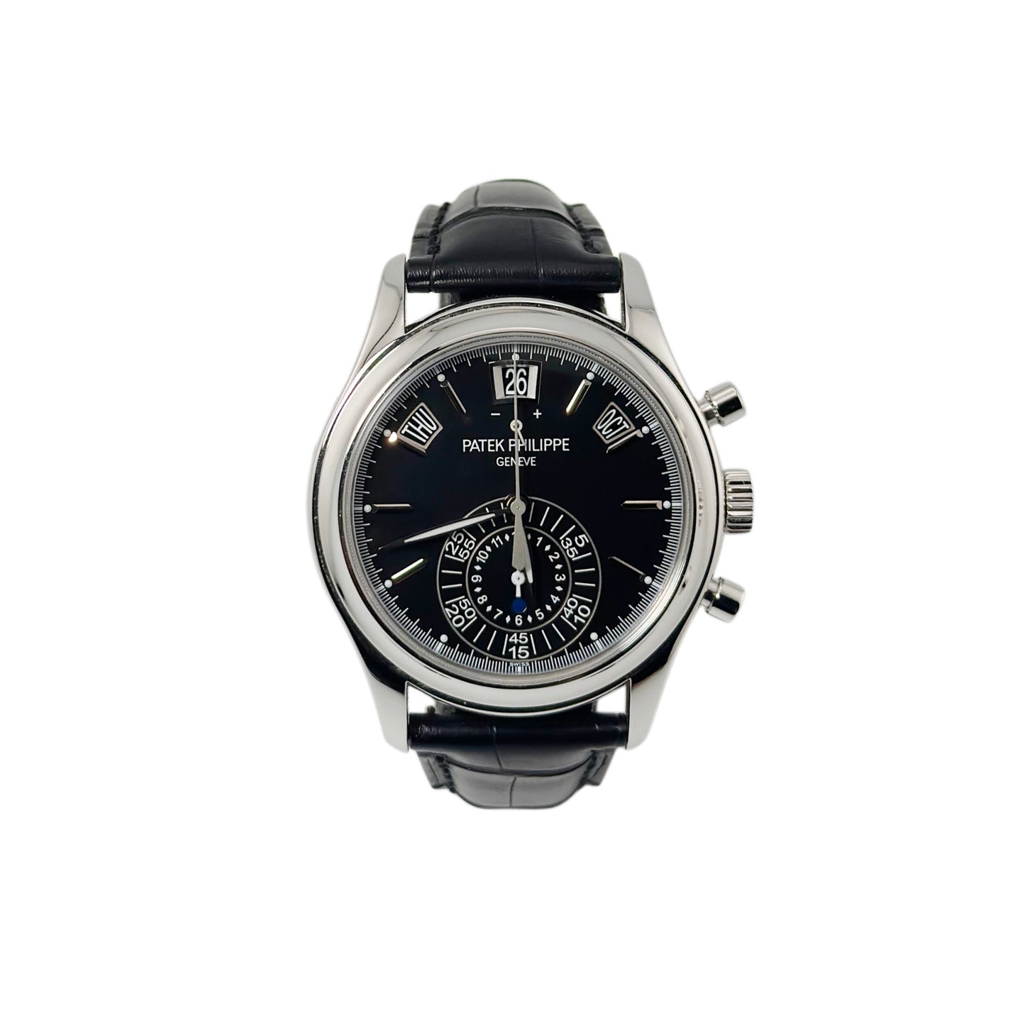 Annual Calendar Flyback Chronograph ‘Platinum’ 5960P-016 (Preowned)