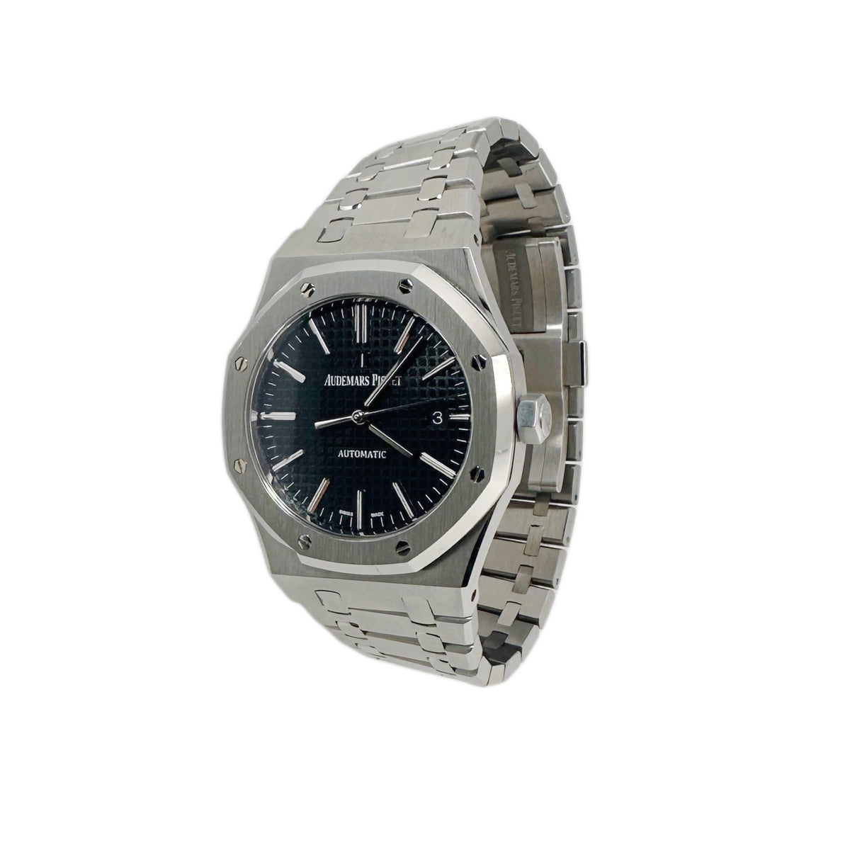 Royal Oak ‘Black dial’ 15400ST (Preowned)
