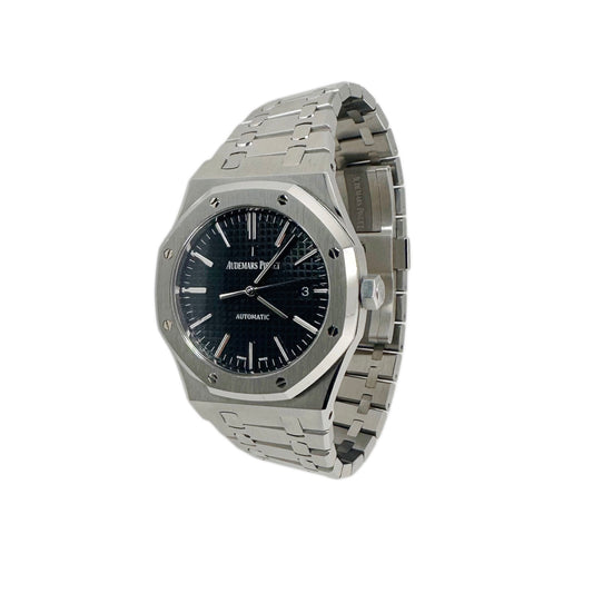 Royal Oak ‘Black dial’ 15400ST (Preowned)