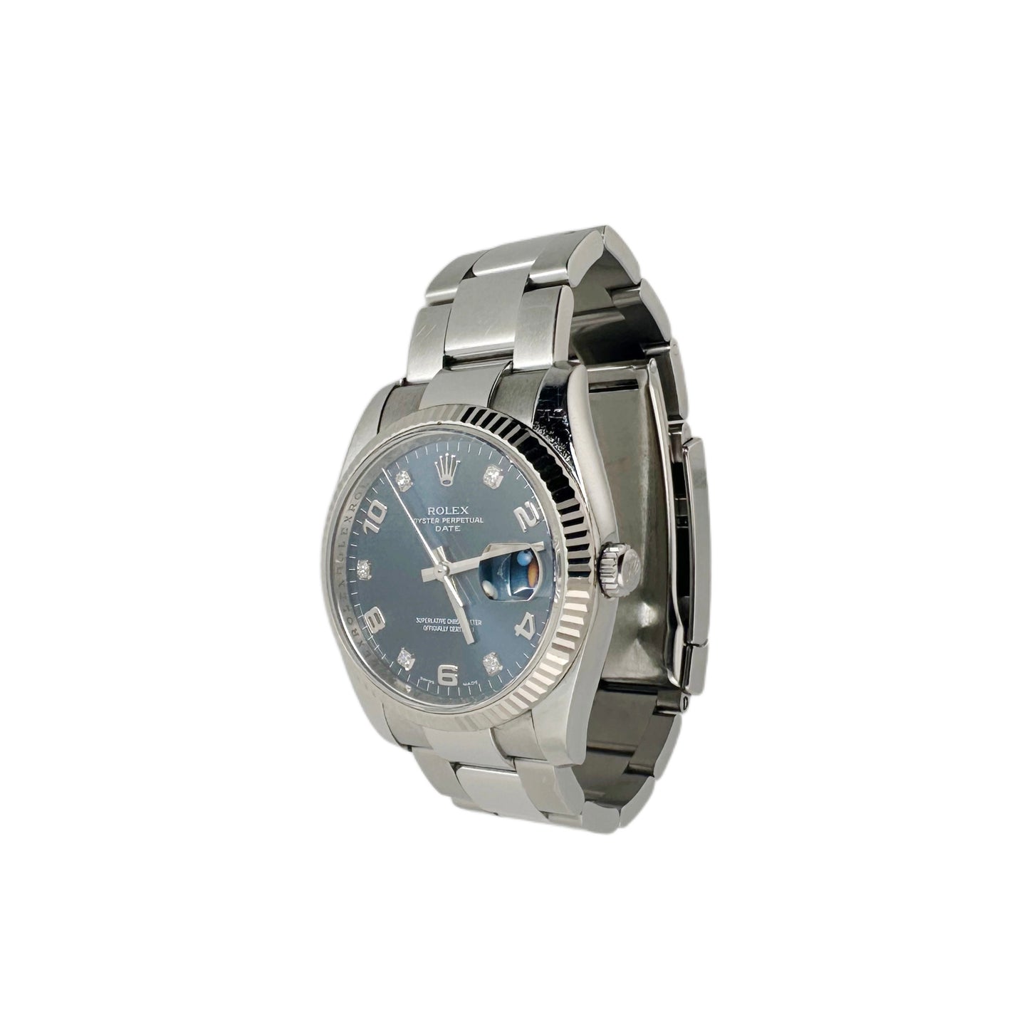 Oyster Perpetual Date 115234 ‘Blue’ (Preowned)