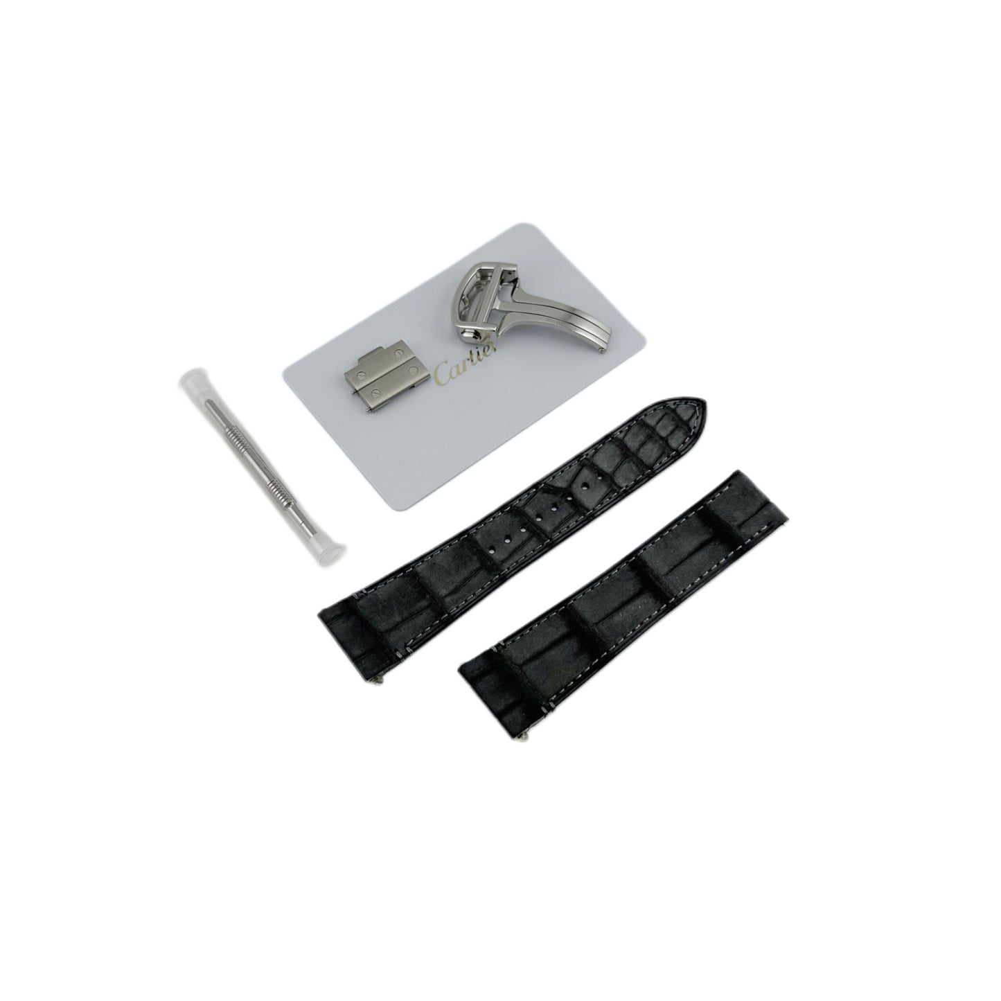 Santos De Cartier Dual Time ‘Grey’ WSSA0076 (Preowned)