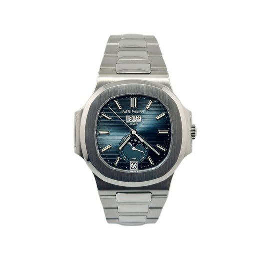 Nautilus Annual Calendar Moonphase ‘Blue dial’ 5726/1A-014 (NOS)