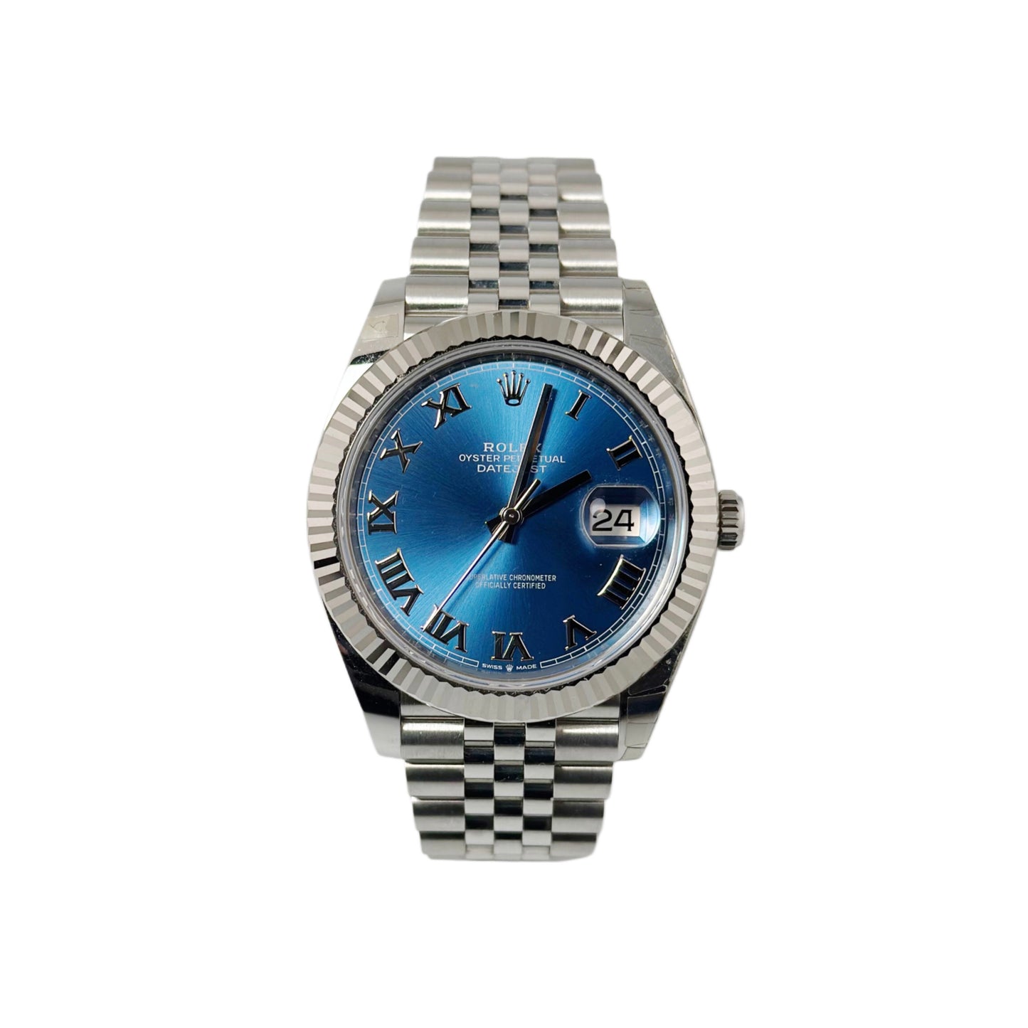 Datejust 41 126334 ‘Blue’ (Like New)