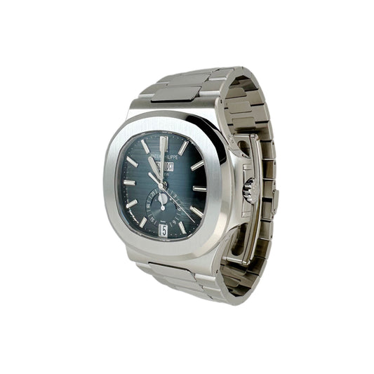 Nautilus Annual Calendar Moonphase ‘Blue’ 5726/1A-014 (Preowned)