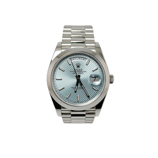 Day-Date 40 ‘Ice Blue’ President 228206 (Preowned)