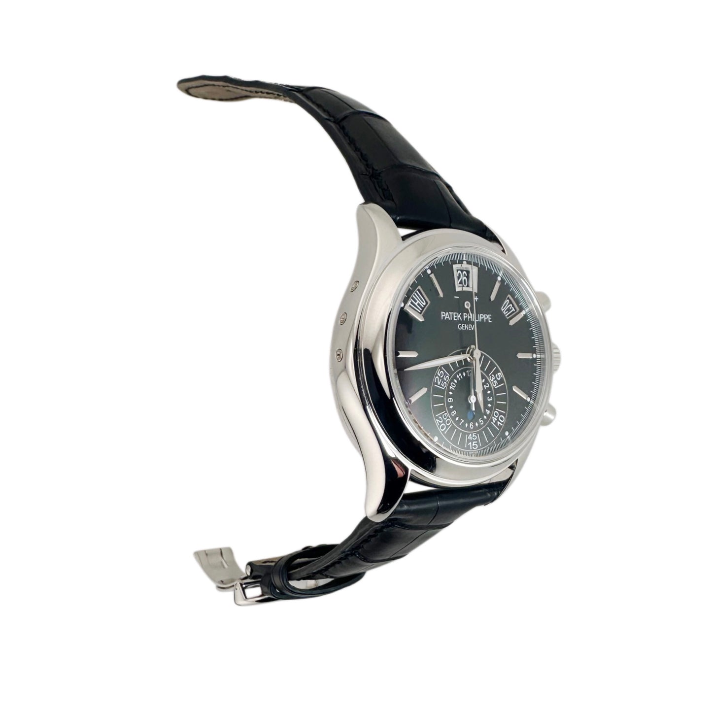 Annual Calendar Flyback Chronograph ‘Platinum’ 5960P-016 (Preowned)