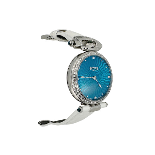 The Miss Audrey Turquoise Guilloche Automatic AS36011-SD12 (Preowned)
