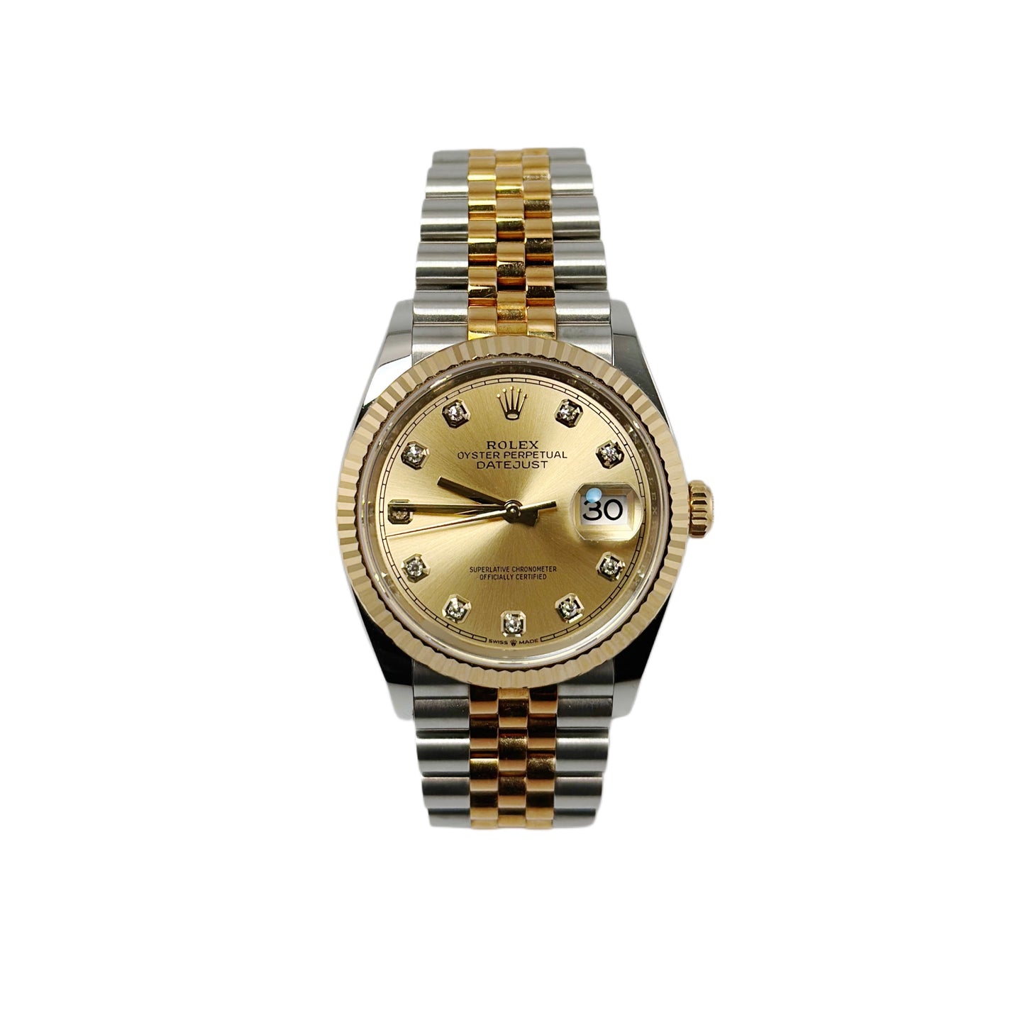 DateJust 36 ‘Champagne Gold’ 126233 (Preowned)