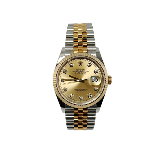 DateJust 36 ‘Champagne Gold’ 126233 (Preowned)