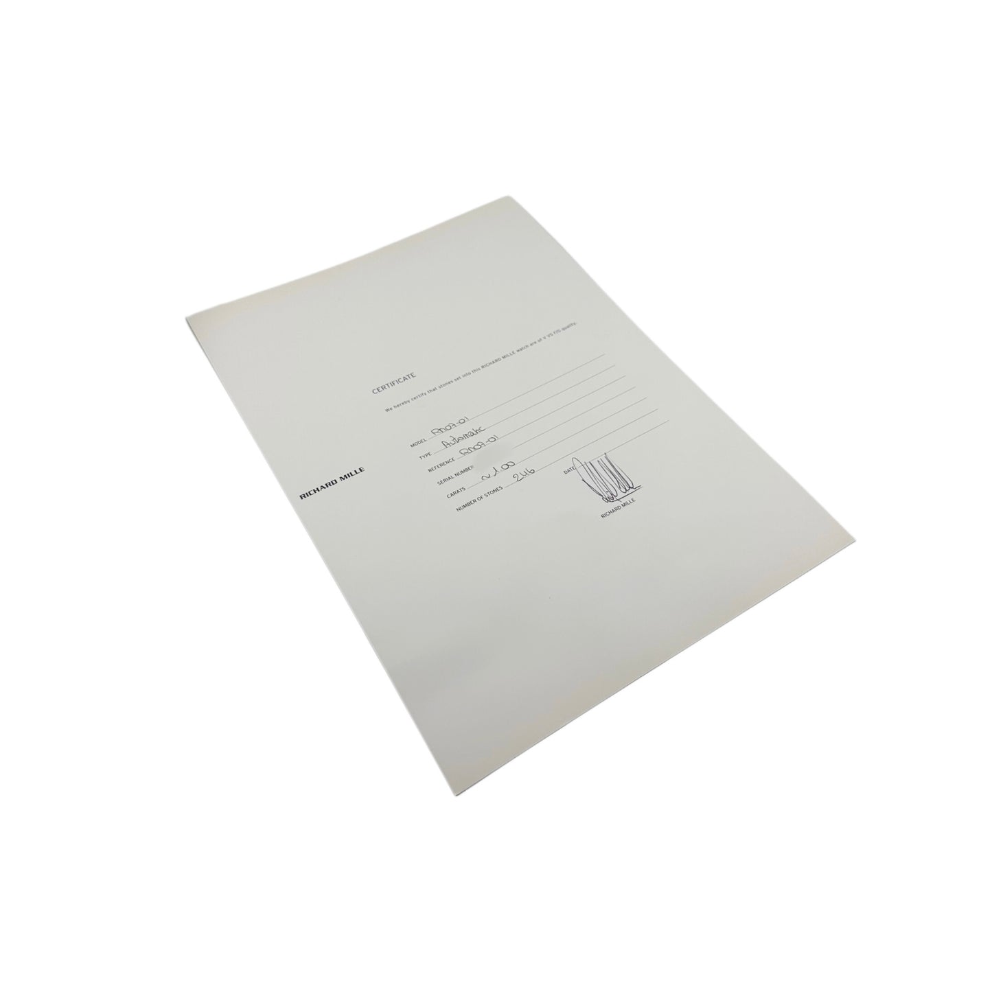 RM 07-01 (Preowned)