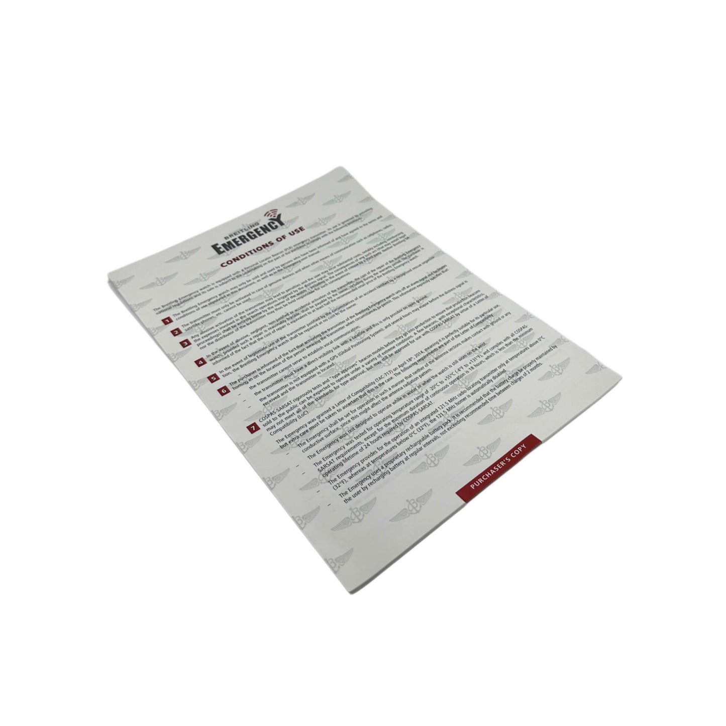 Professional Emergency II Night Mission V76325 (Preowned)