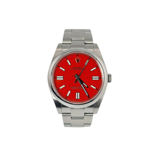 Oyster Perpetual ‘Coral Red’ 124300 (Preowned)