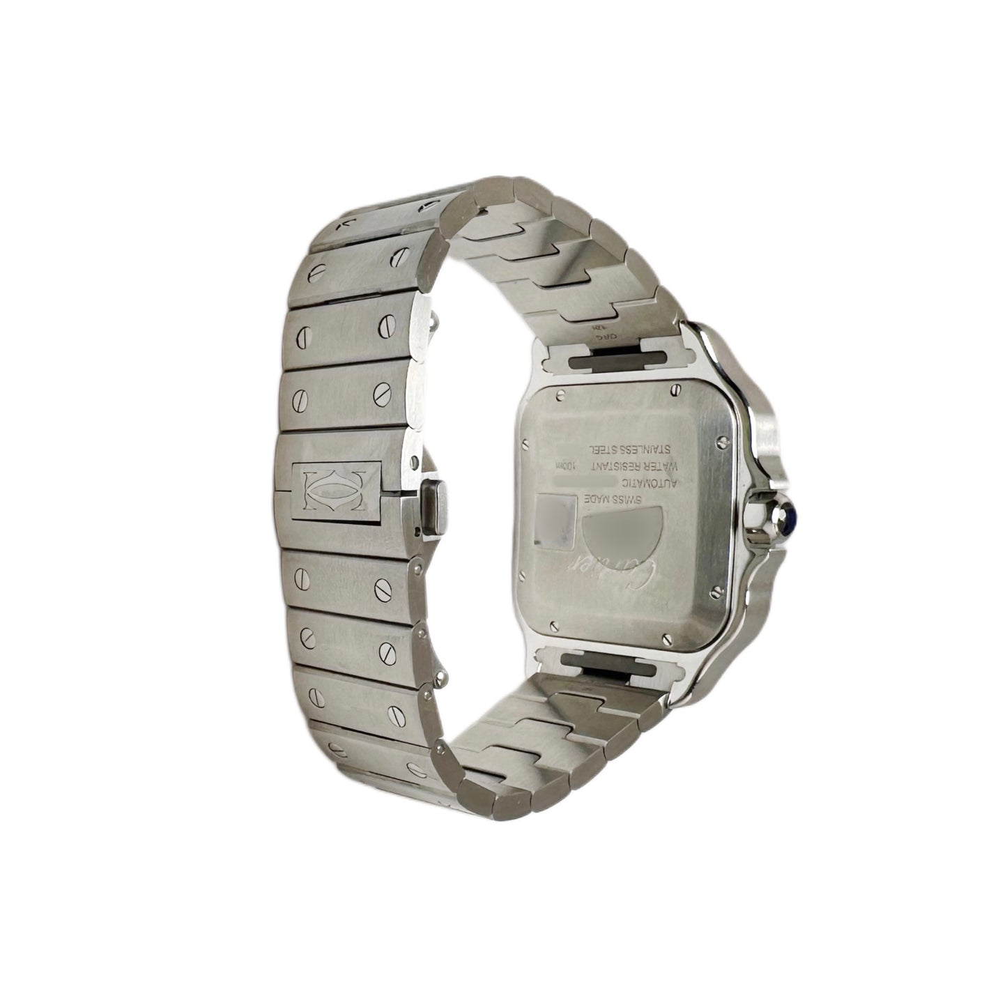 Santos De Cartier Dual Time ‘Grey’ WSSA0076 (Preowned)