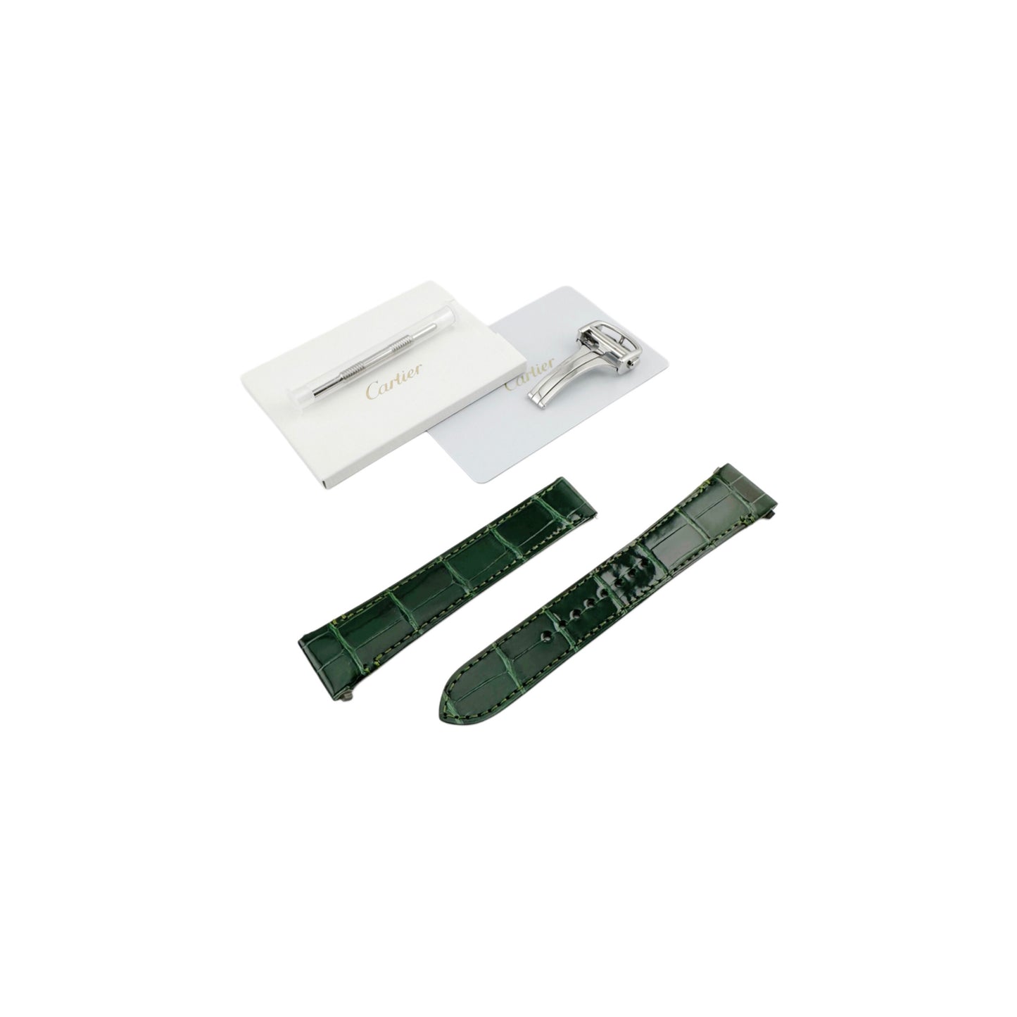 Santos De Cartier Medium ‘Green’ WSSA0061 (Unworn)