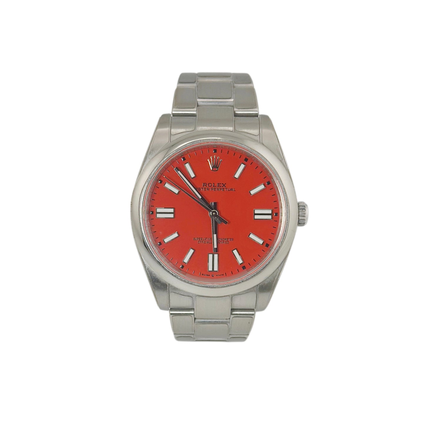 Oyster Perpetual ‘Coral Red’ 124300 (Preowned)