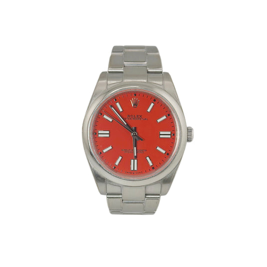 Oyster Perpetual ‘Coral Red’ 124300 (Preowned)