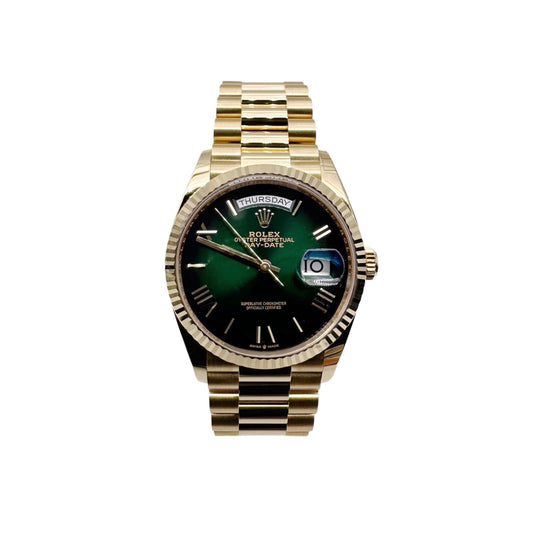 Day-Date 36 ‘Ombre Green’ 128238 (Unworn)