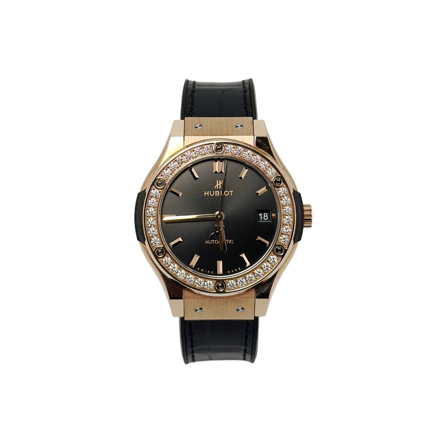 Classic Fusion King Gold Diamonds 565.OX.1480.LR.1204 (Preowned)