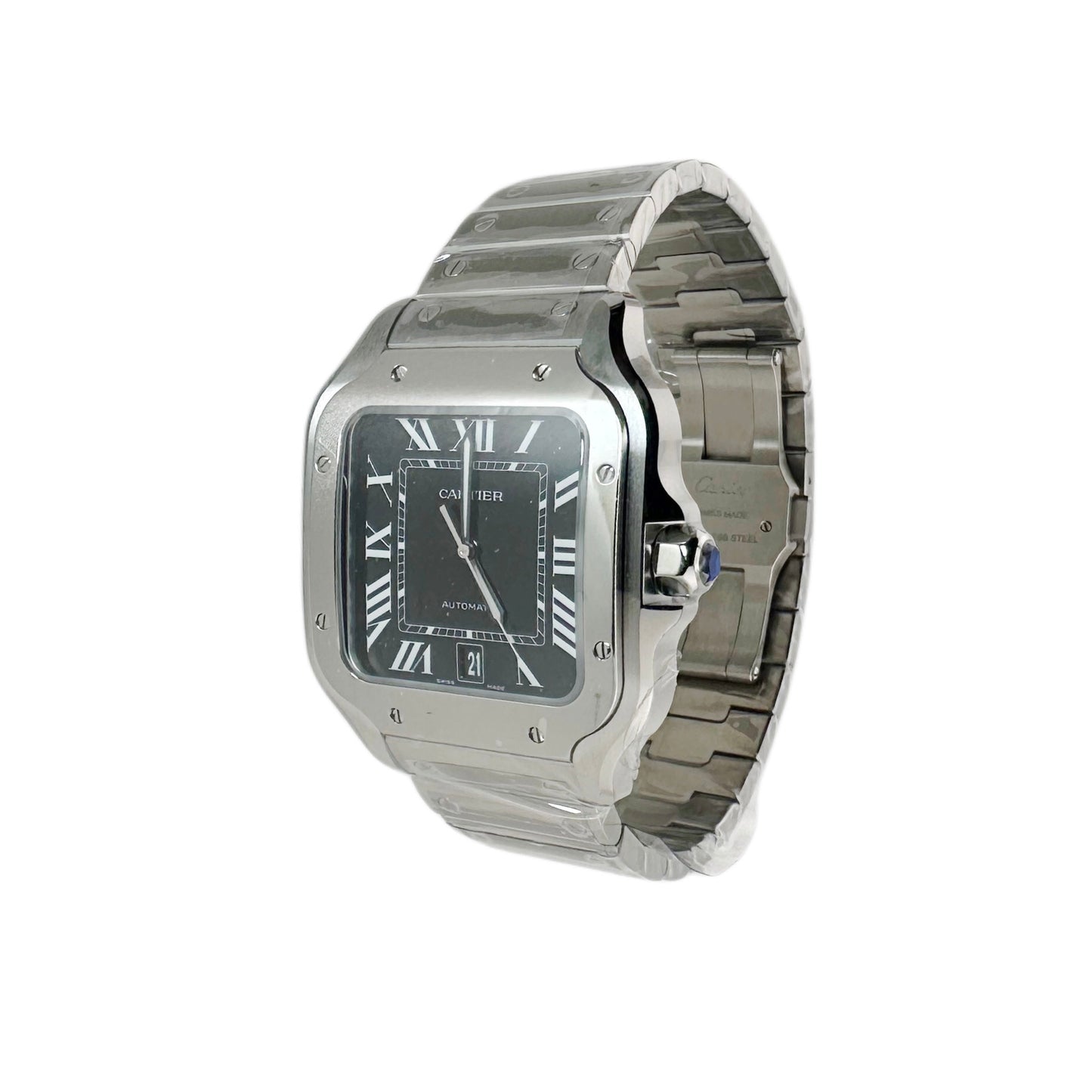 Santos De Cartier ‘Black’ WSSA0096 (Unworn)