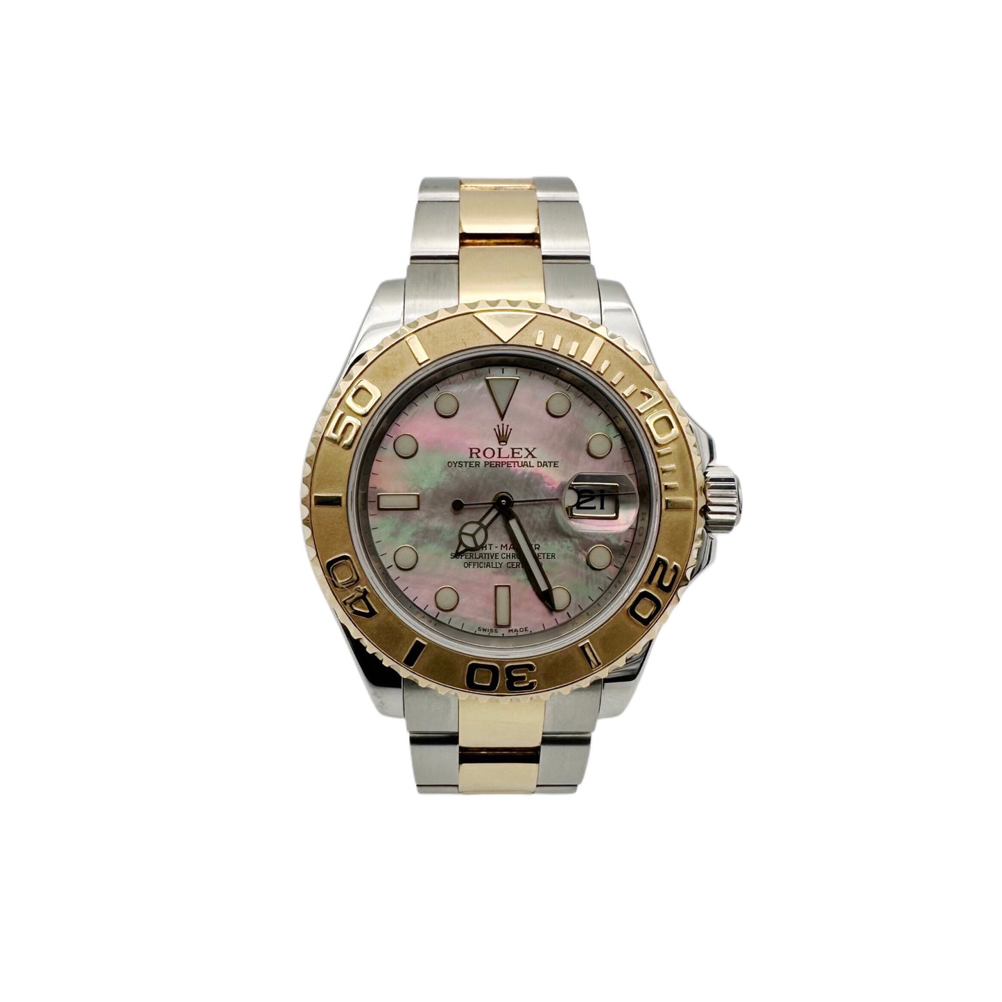 Yacht-Master 16623 ‘Black Mother-Of-Pearl’ (Preowned)
