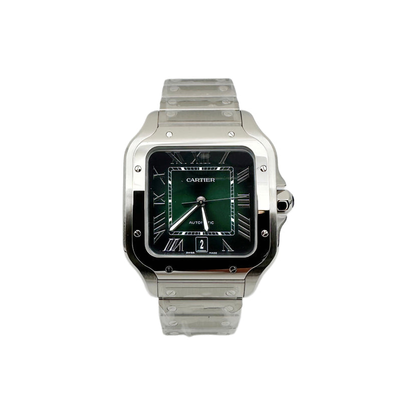 Santos De Cartier Large ‘Green’ WSSA0062 (Unworn)