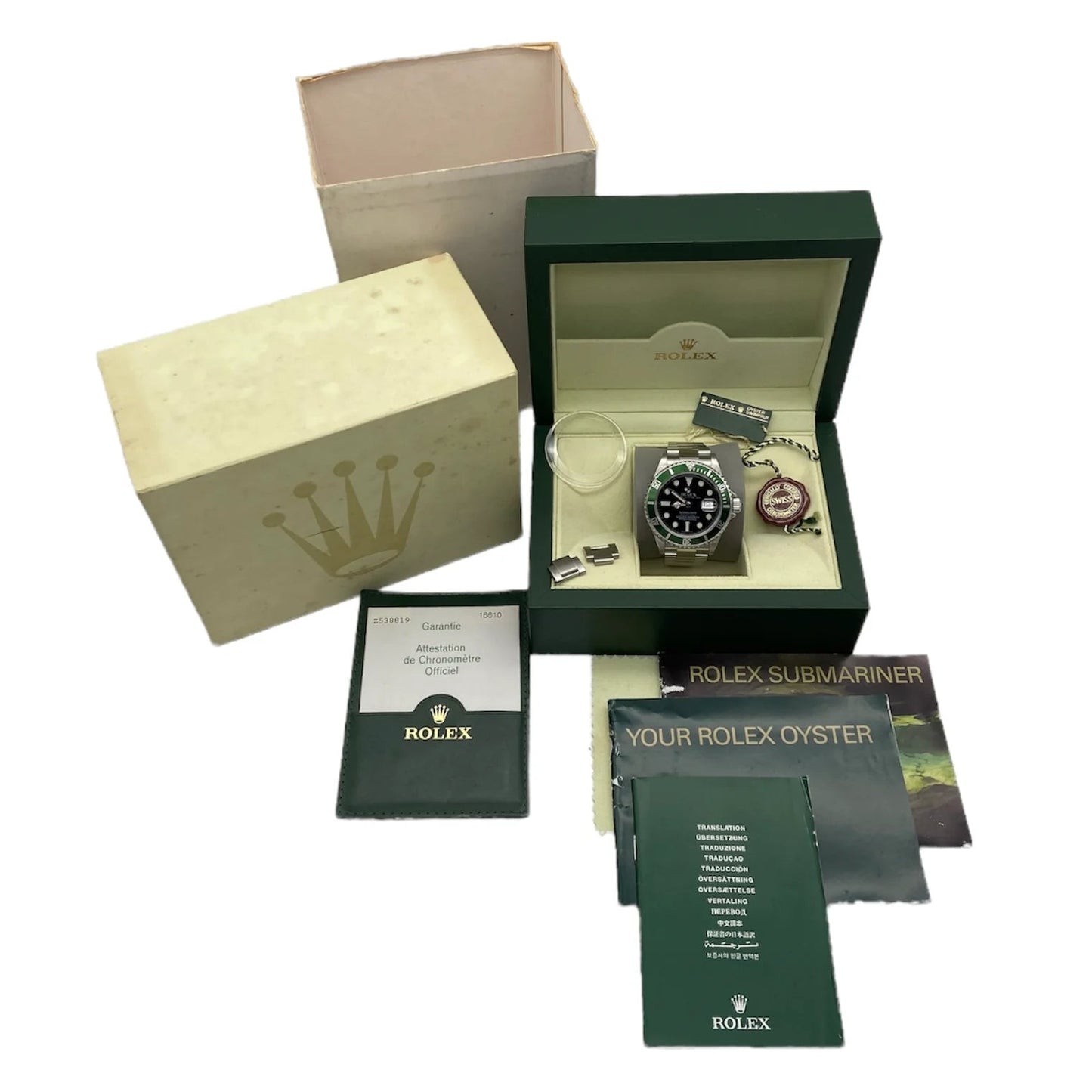 Submariner Date 50th Anniversary ‘Kermit’ 16610LV (Preowned)