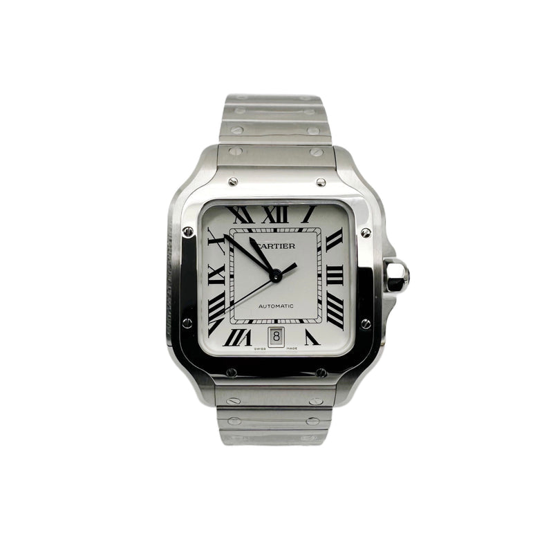 Santos De Cartier Large ‘White’ WSSA0018 (Unworn)