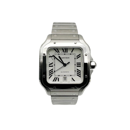 Santos De Cartier Large ‘White’ WSSA0018 (Unworn)