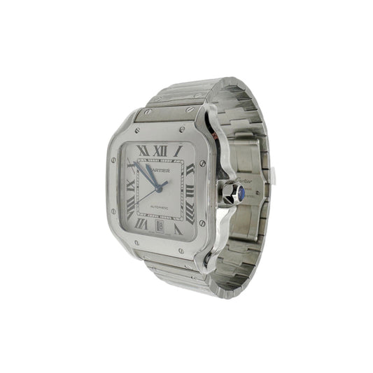 Santos De Cartier Large ‘White’ WSSA0018 (Unworn)