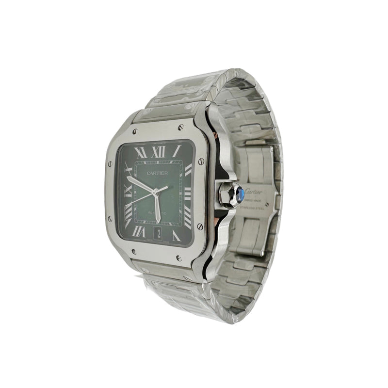 Santos De Cartier Large ‘Green’ WSSA0062 (Unworn)